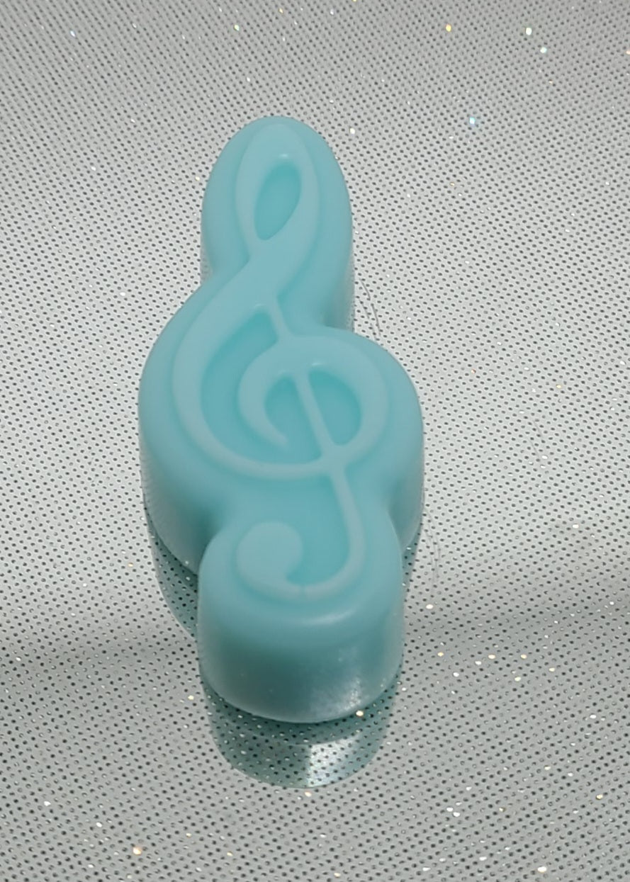 Music Note #1 Melt - Aquamarine