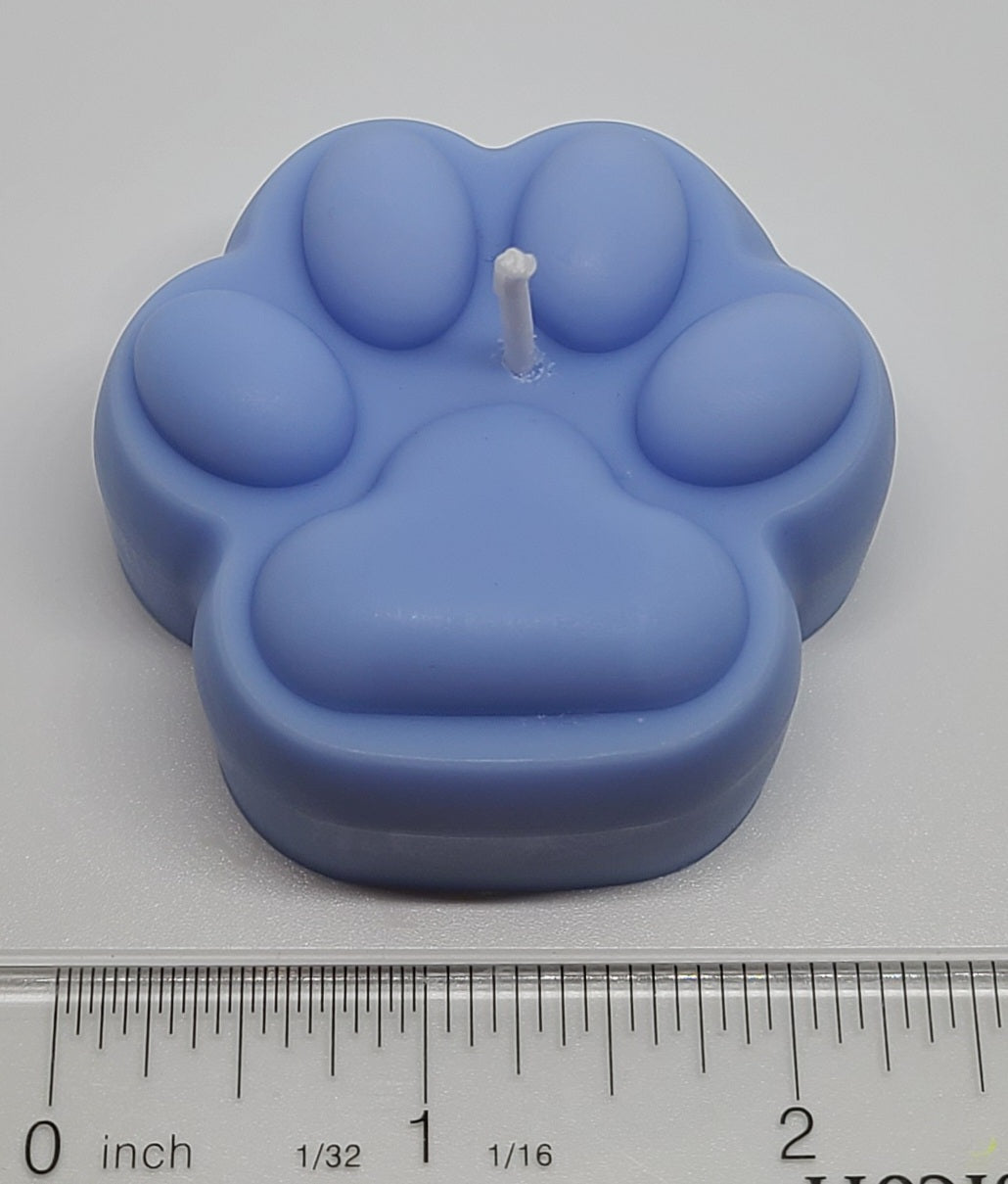 Paw Candle - Light Blue