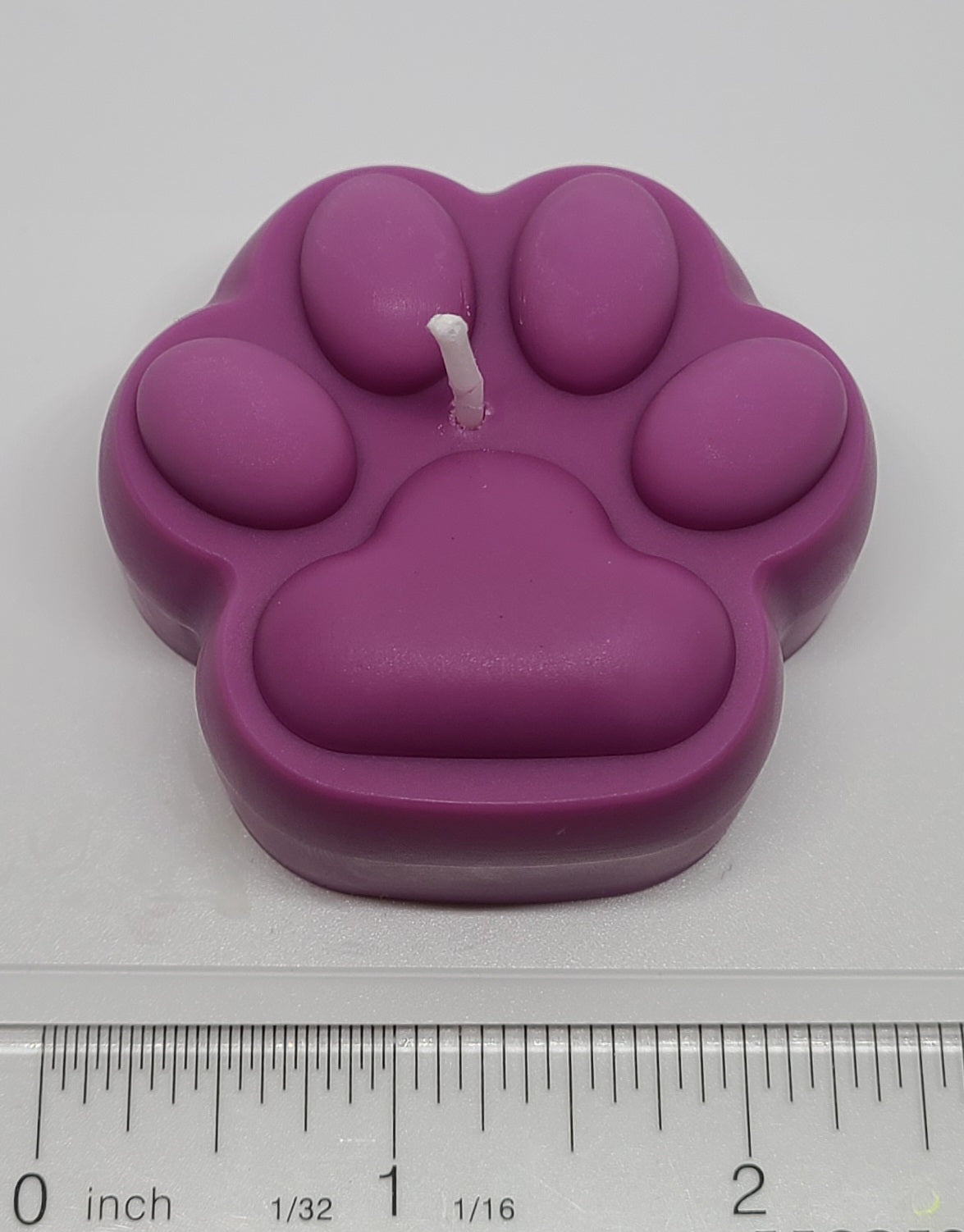 Purple (Medium) - Paw Candle