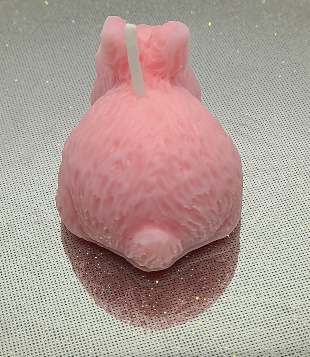 Bunny Candle - Pink