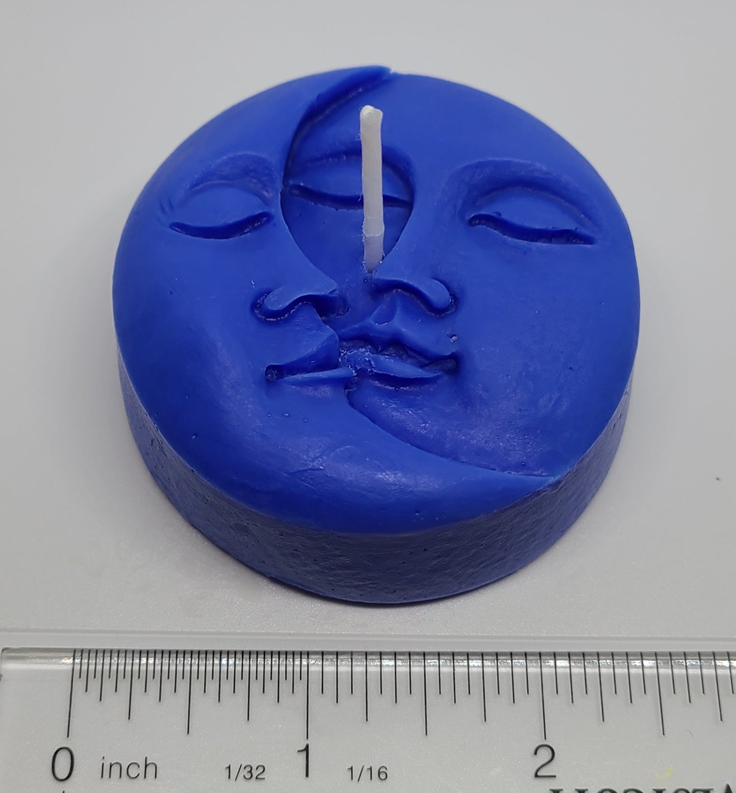 Sun & Moon Candle - Dark Blue