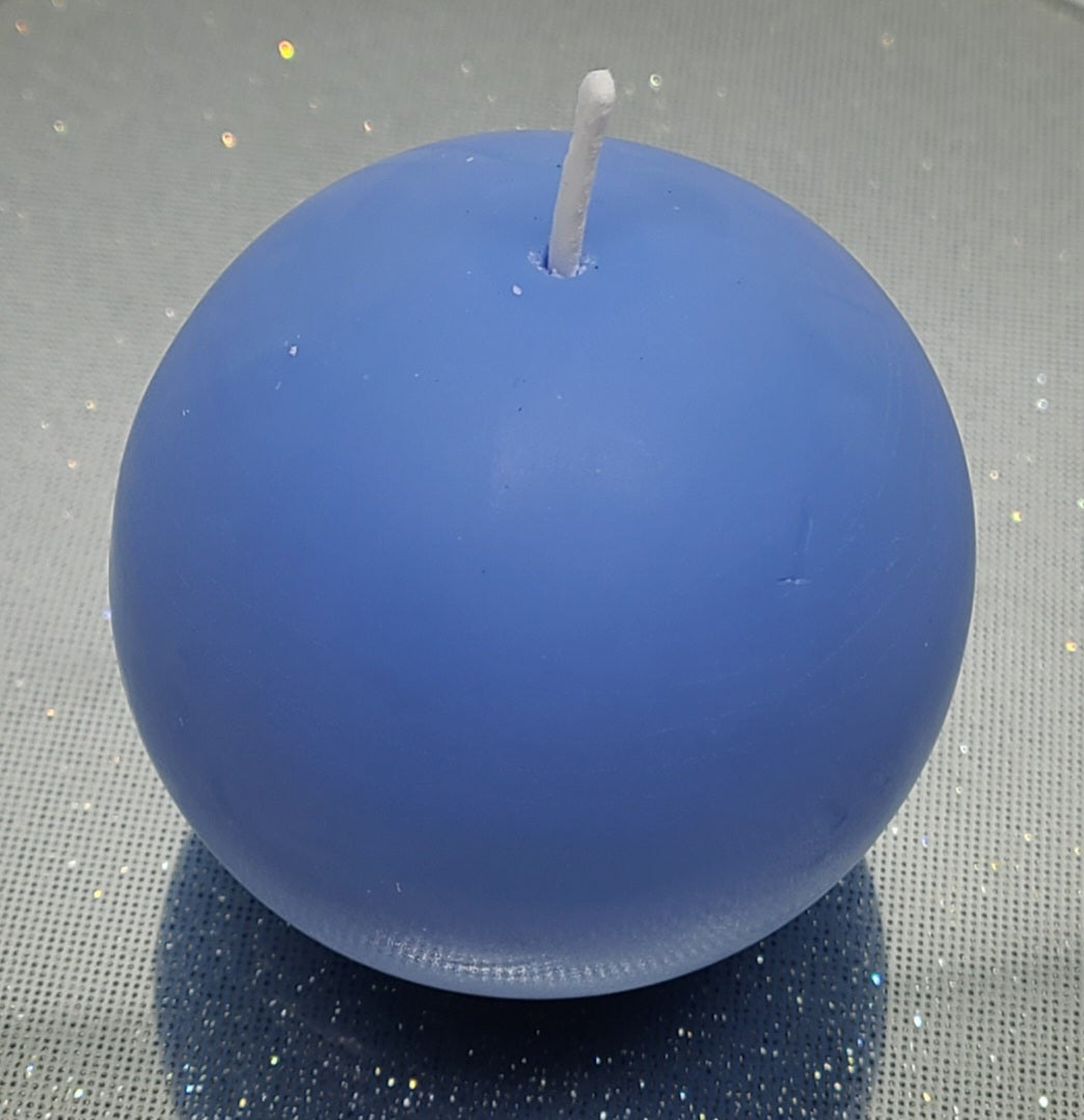 Ball Candle - Blue