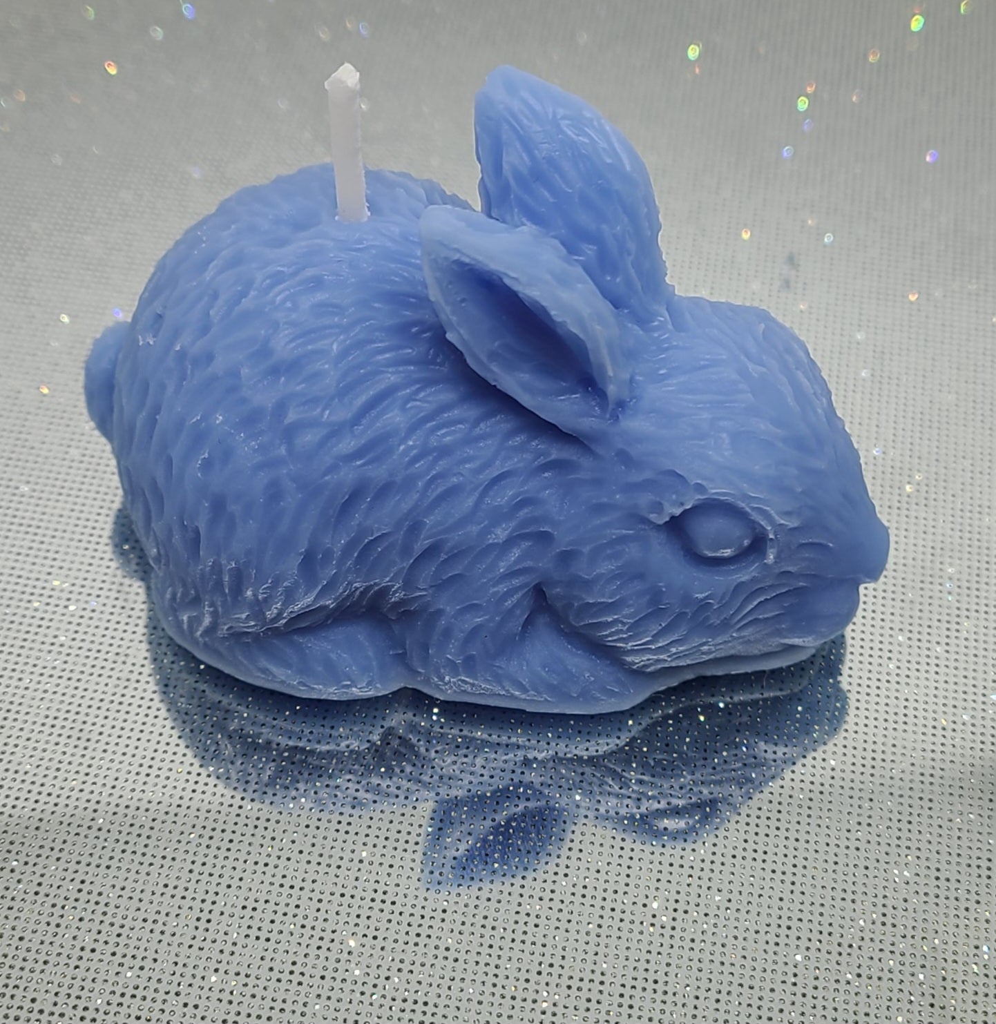 Bunny Candle - Blue