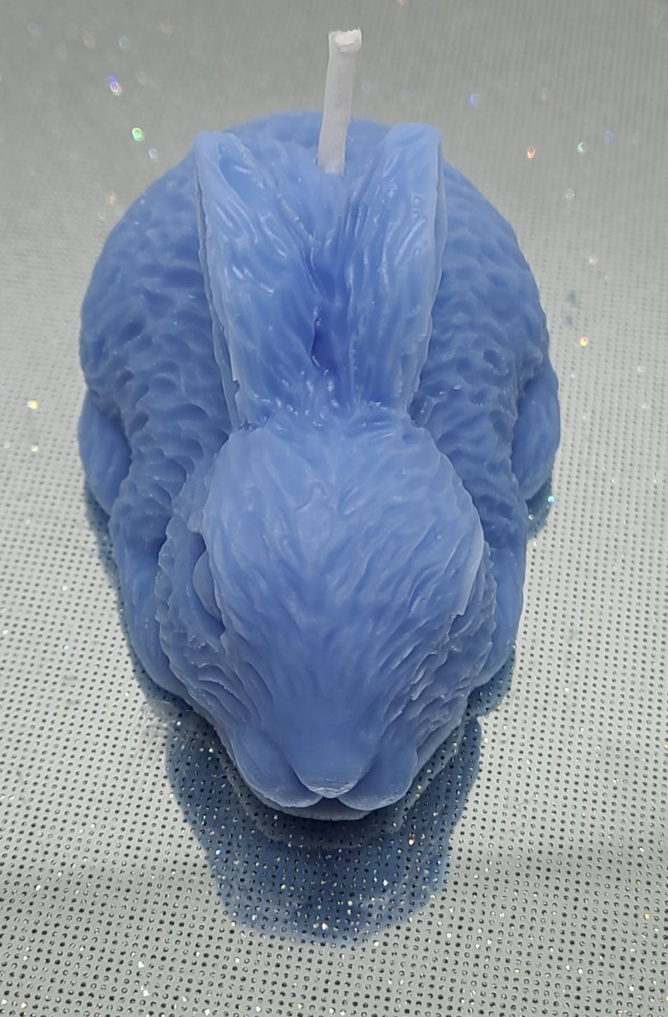 Bunny Candle - Blue