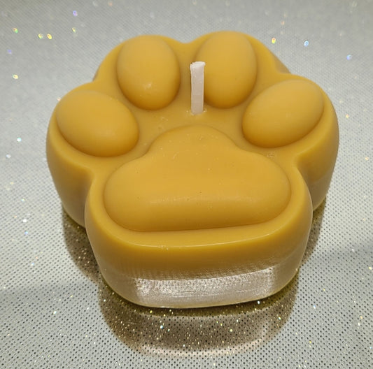 Paw Candle - Light Brown