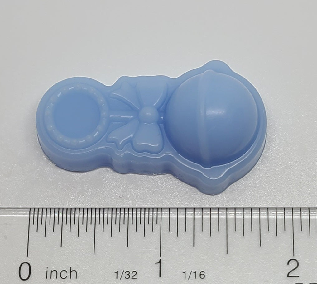 Baby Rattle Melt - Blue