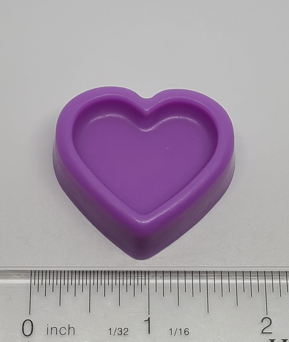 Violet - Medium Valentines Heart Option 7