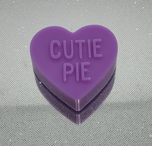 Violet - Medium Valentines Heart Option 2