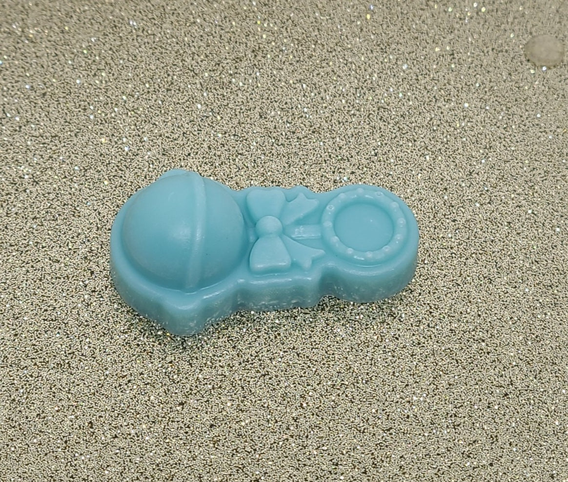 Baby Rattle Melt - Aquamarine