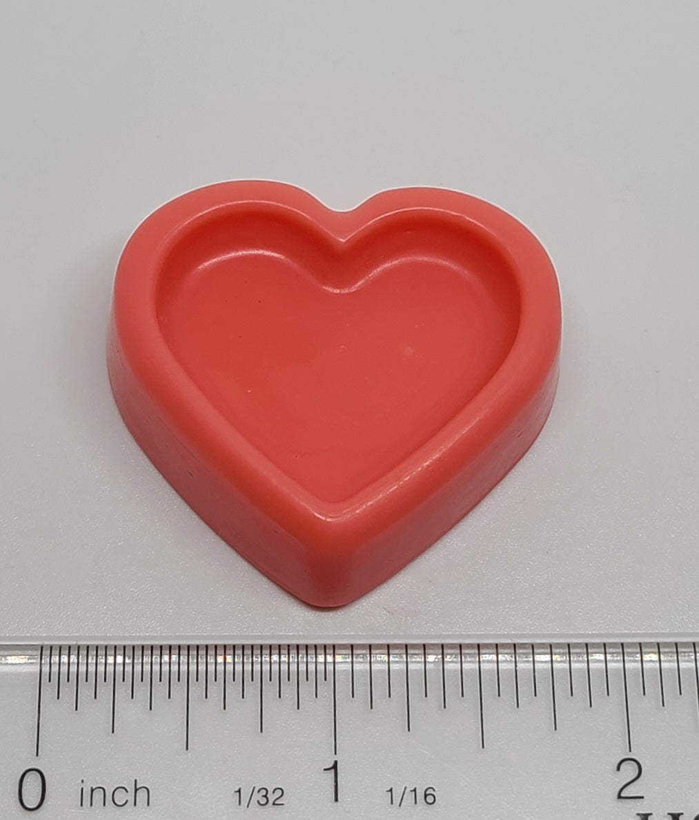 Red (Light) - Medium Valentines Heart Option 7