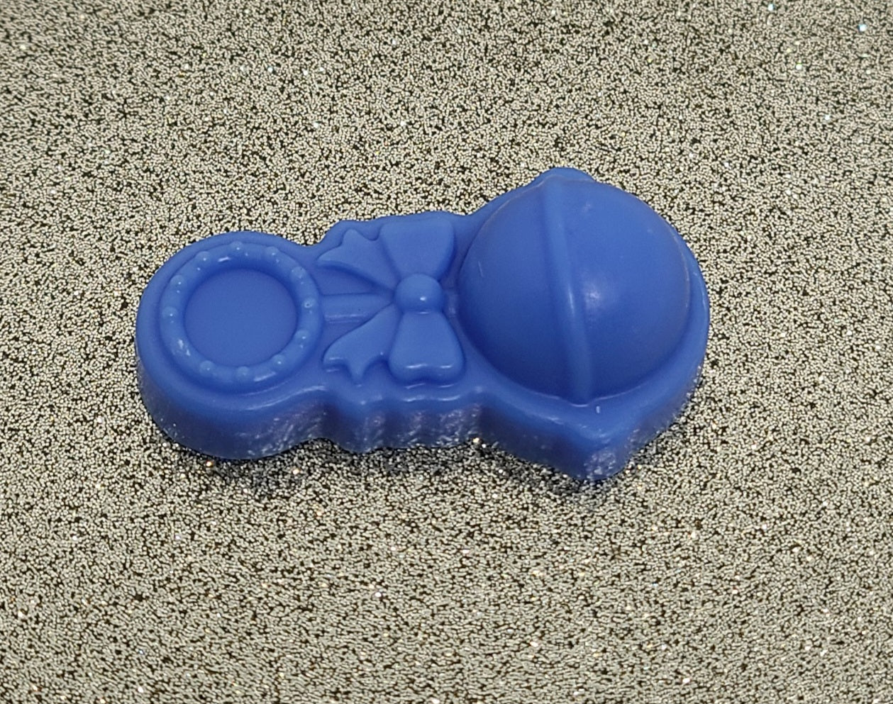 Baby Rattle Melt - Blue