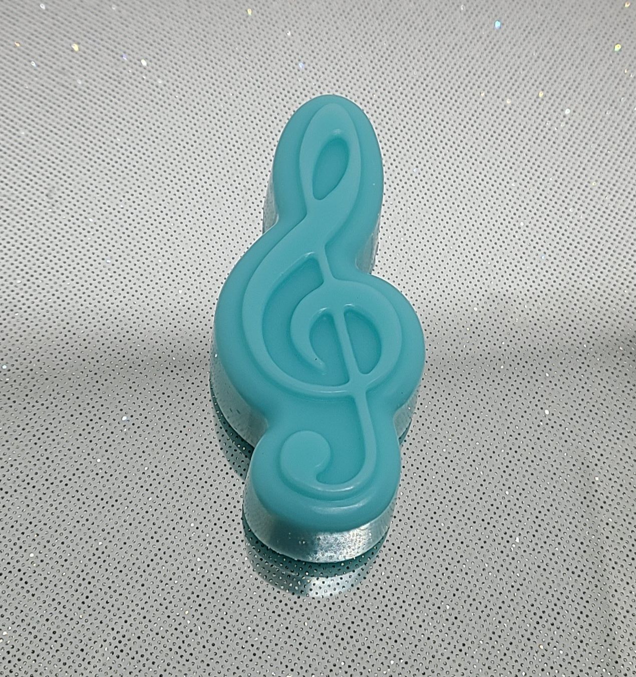 Music Note #1 Melt - Aquamarine