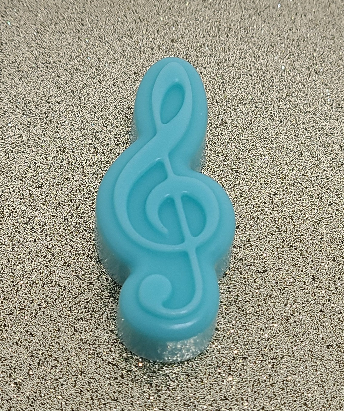 Music Note #1 Melt - Aquamarine