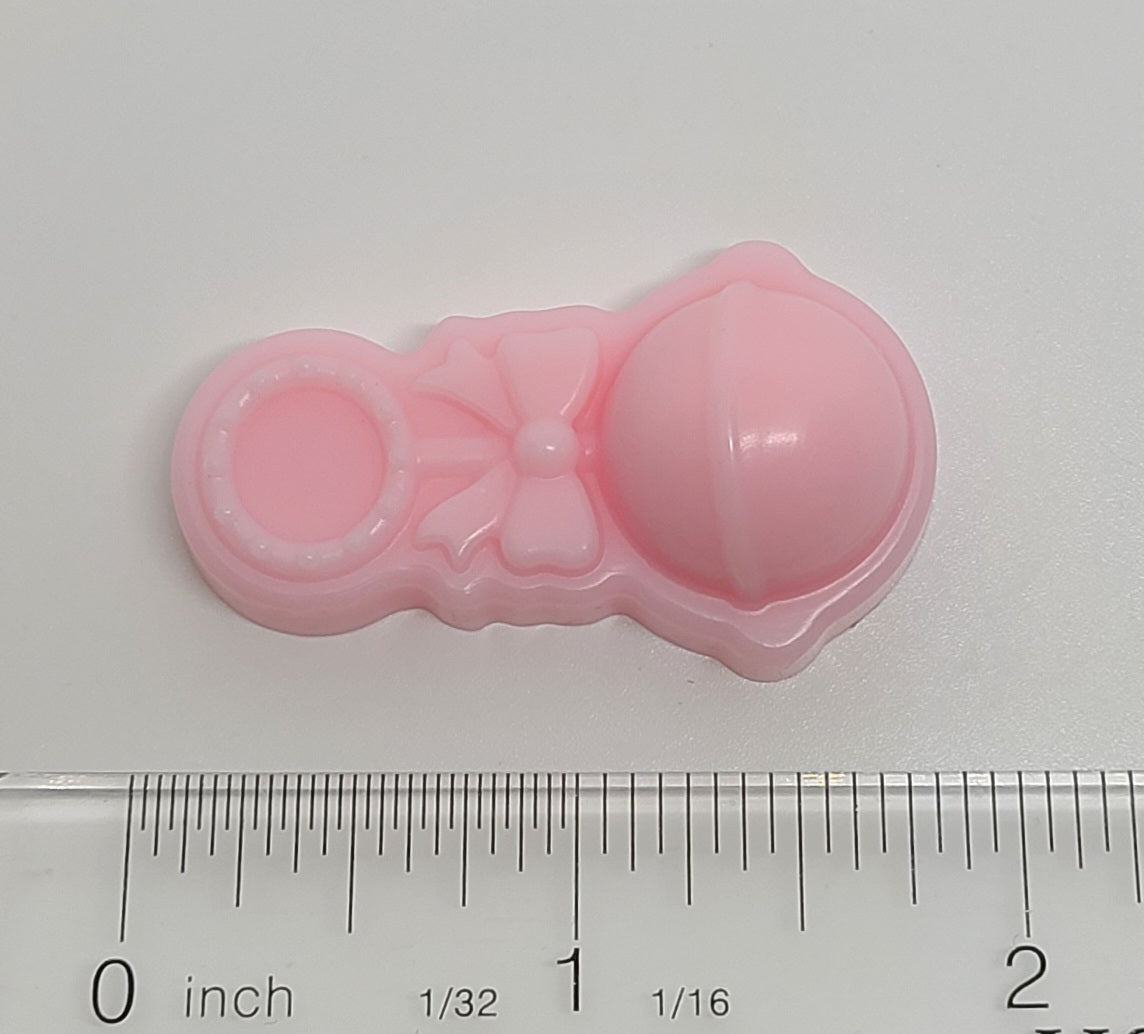 Baby Rattle Melt - Pink