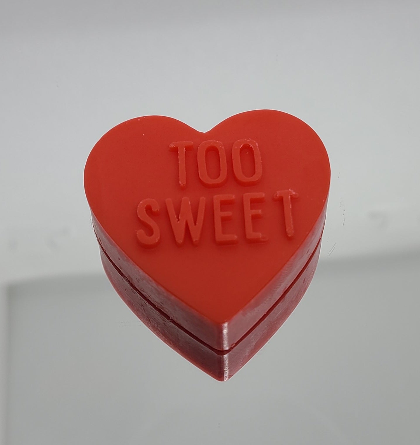 'Too Sweet' Heart Melt - Red