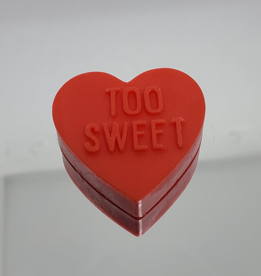 'Too Sweet' Heart Melt - Red