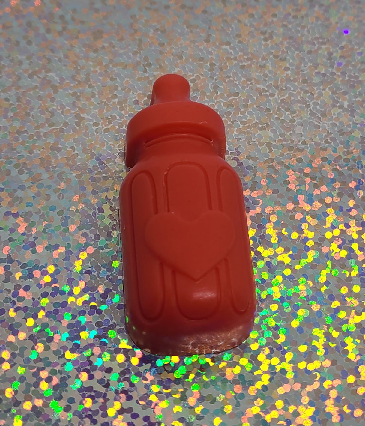 Baby Bottle Melt - Red