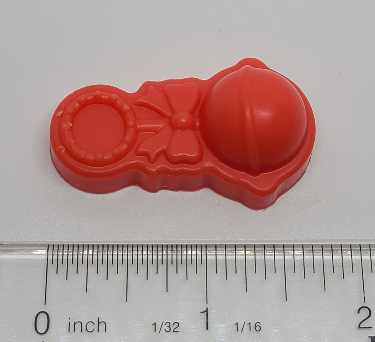 Baby Rattle Melt - Red