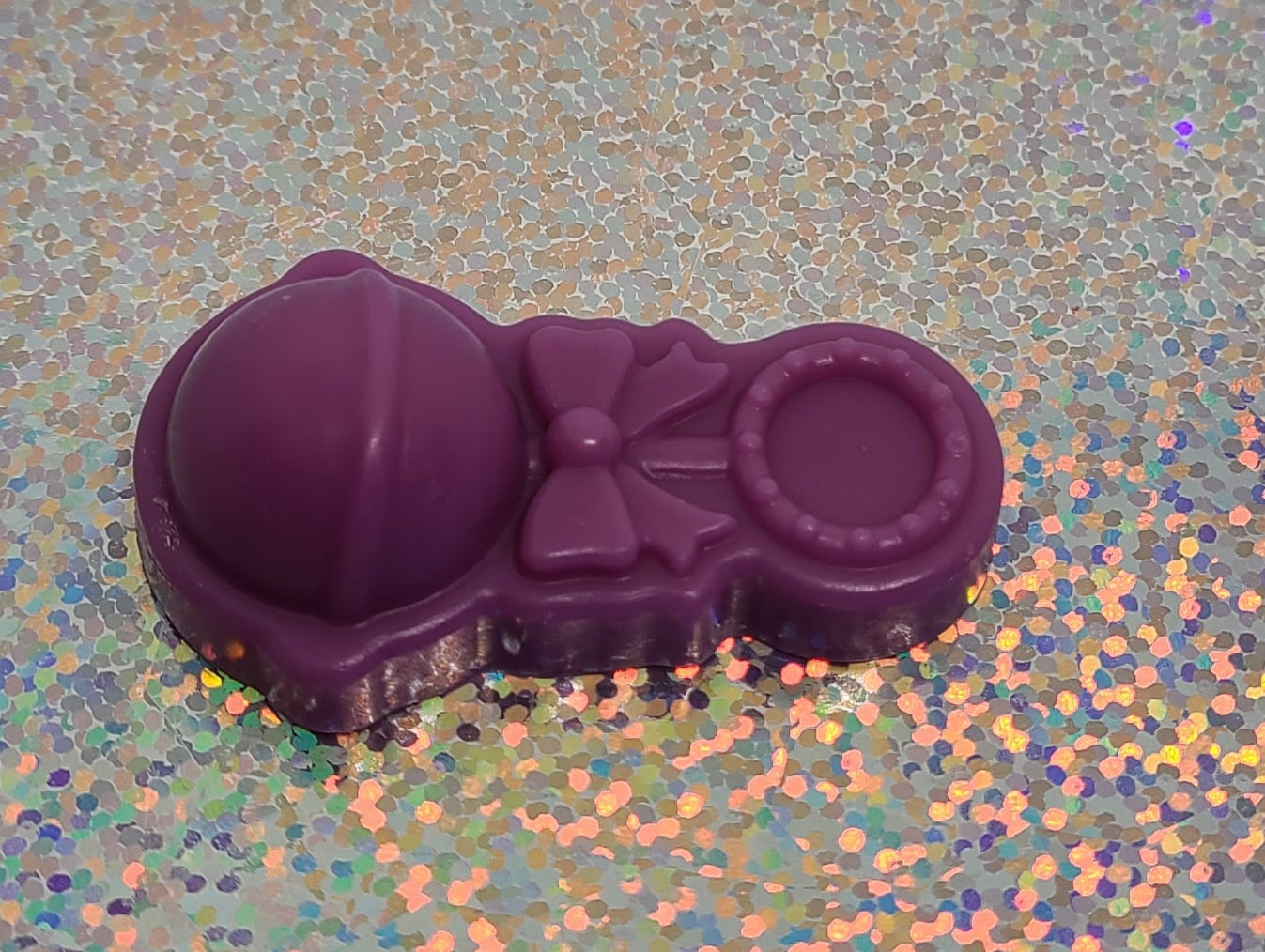 Baby Rattle Melt - Purple