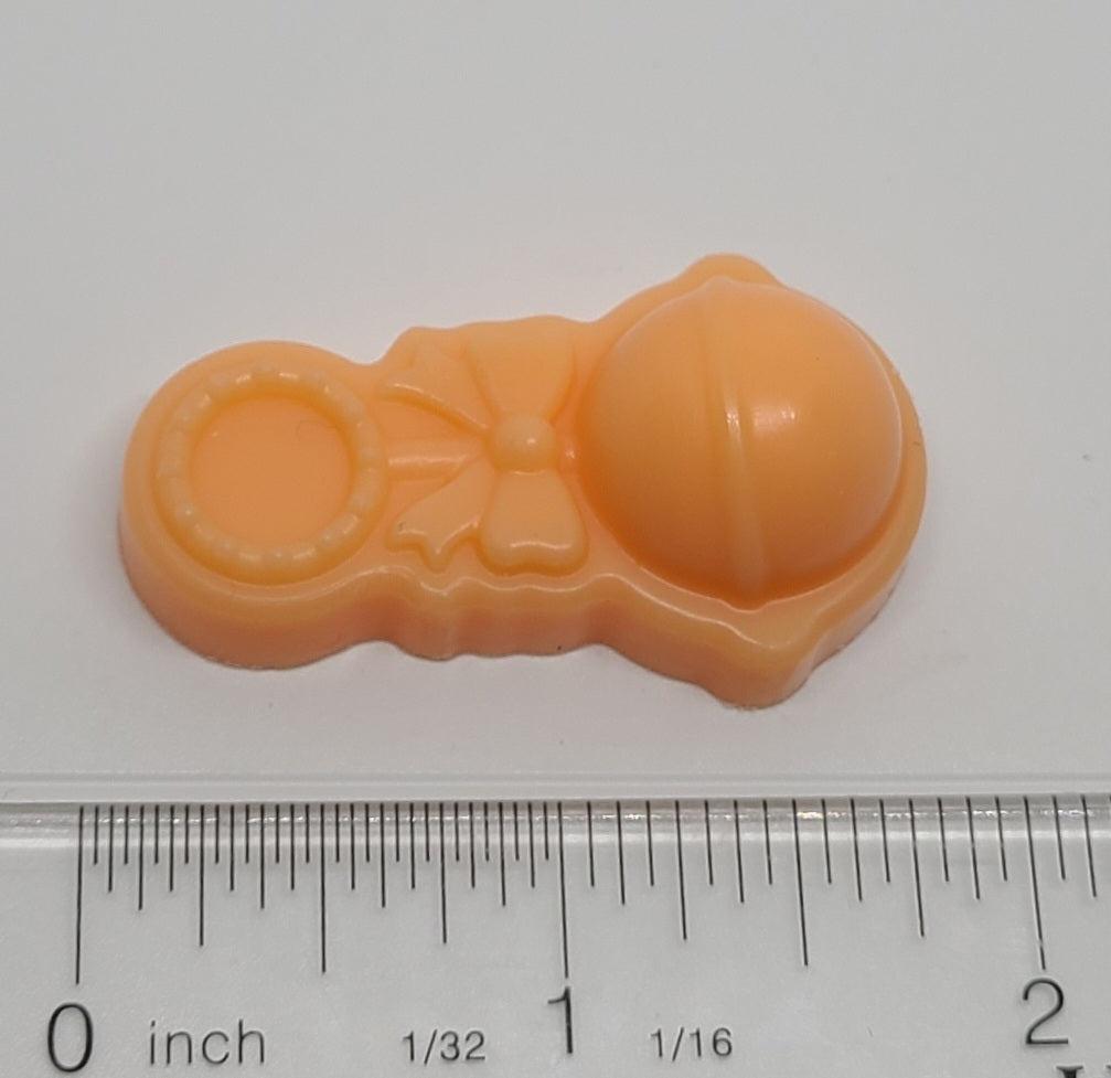 Baby Rattle Melt - Orange