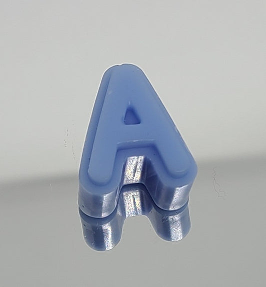 Letter 'A' Small Melt - Light Blue