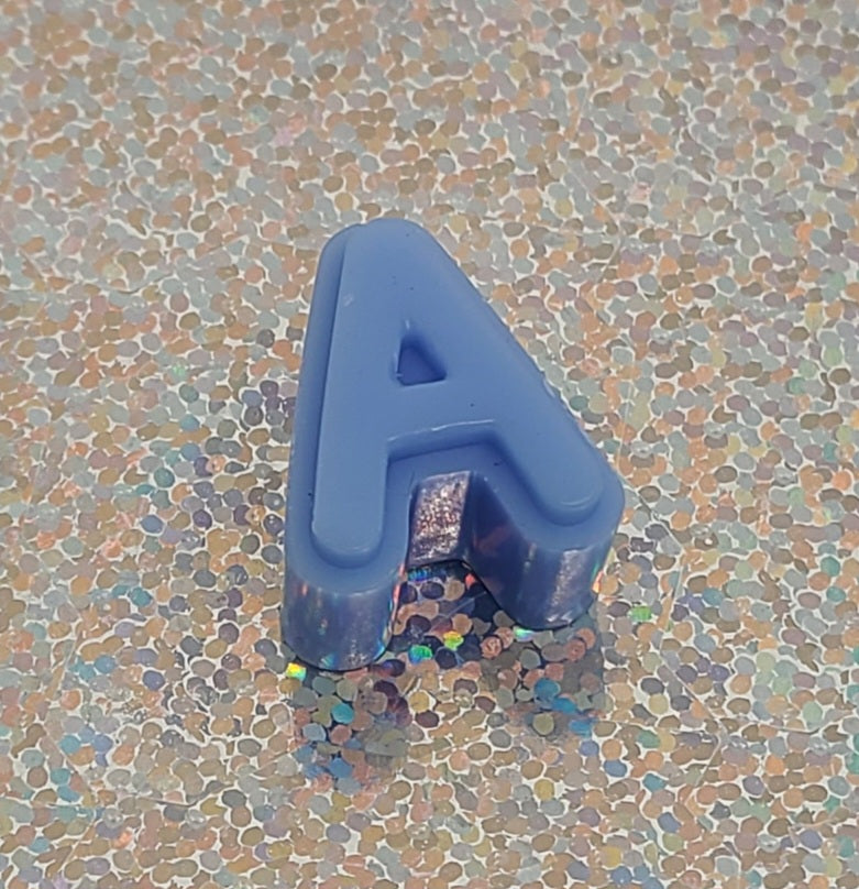 Letter 'A' Small Melt - Light Blue